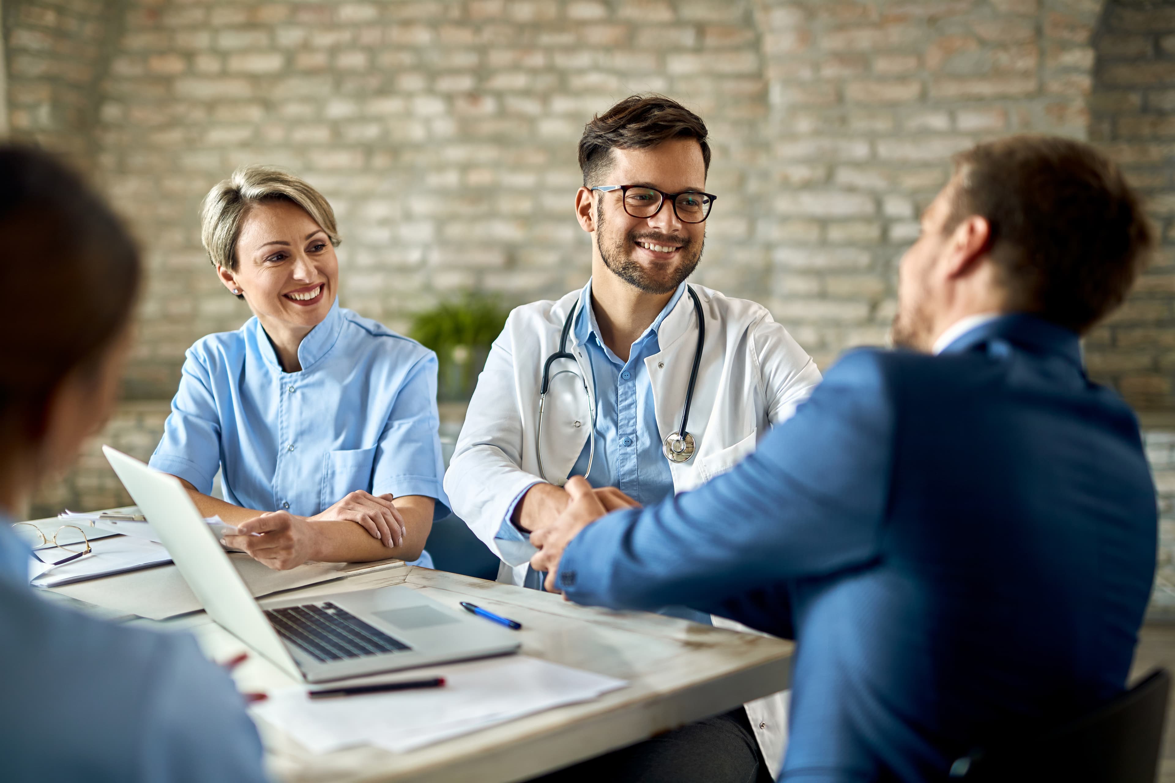 Doctor with Patient