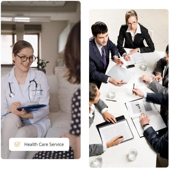 Doctor with Patient