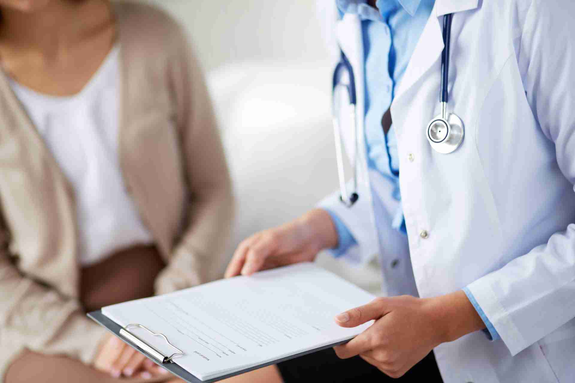 Medical professionals working
