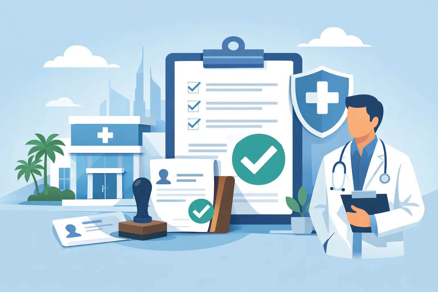 DHA Facility License for a Clinic