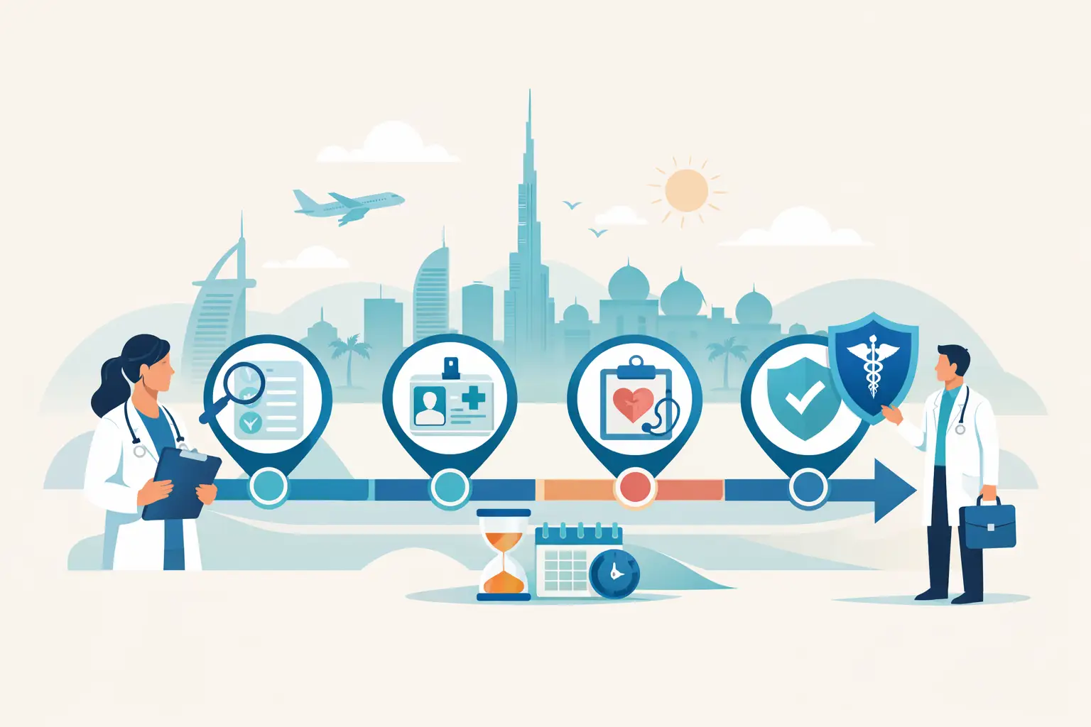 UAE Medical Licensing Timeline Explained