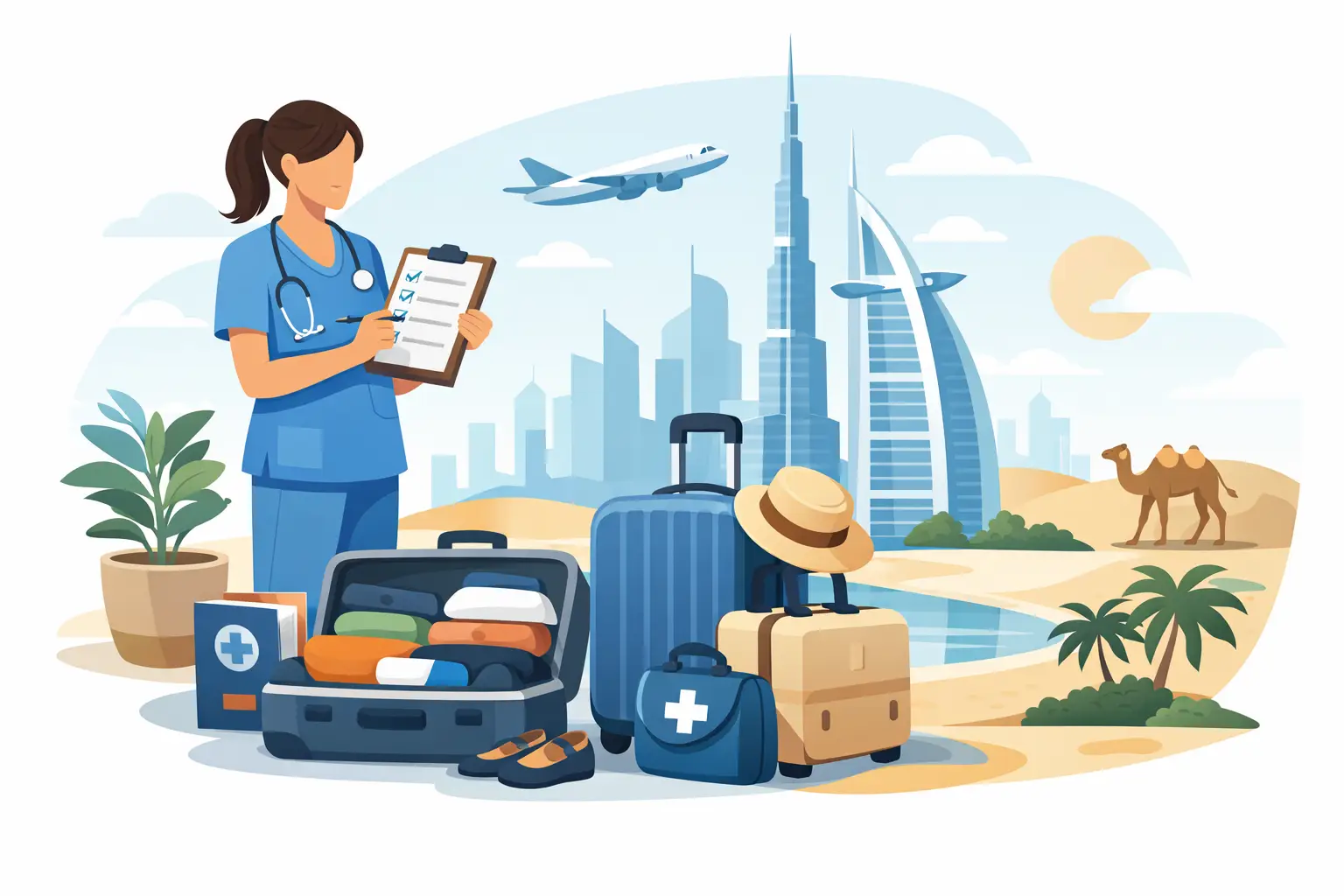 Relocation Checklist for Nurses Moving to Dubai