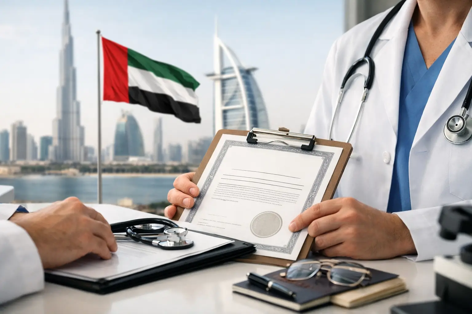 UAE Healthcare License Equivalency Certificate Process